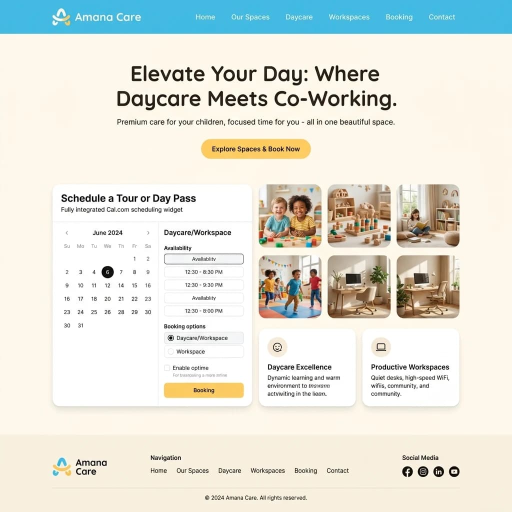Thumbnail for Amana Care Website